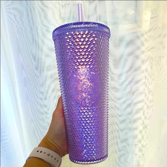 ‼️LAST ONE💜Starbucks China purple glitter studded - Picture 3 of 5